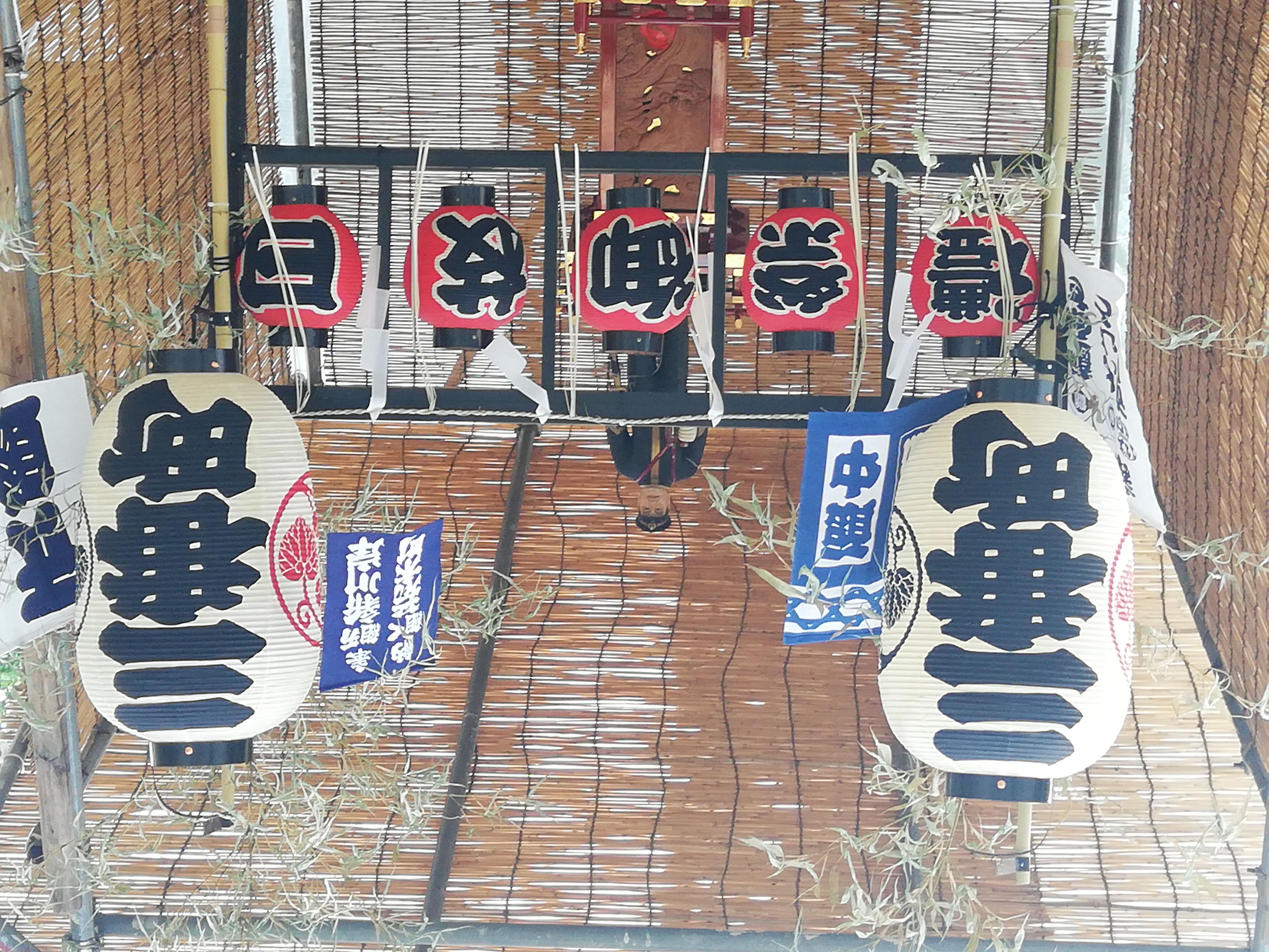 三番町山車と東郷平八郎